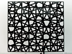 1975 - 3 doubles trames 0°-30°-60°, 1975, © François Morellet / ADAGP, Paris, Courtesy, Musée d'art Moderne de Paris