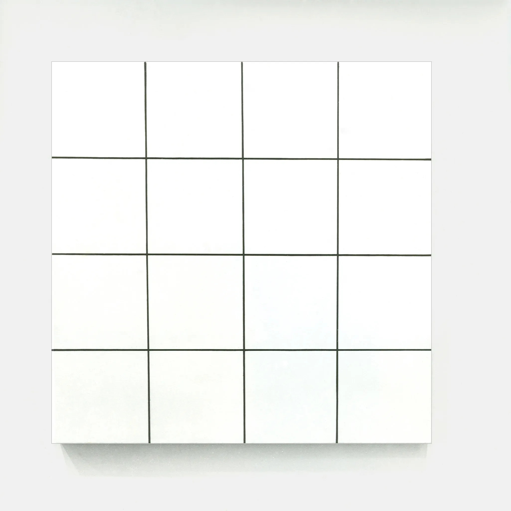 16 carrés, 1953, © François Morellet / ADAGP, Paris, courtesy Städtisches Museum Abteiberg, Mönchengladbach
