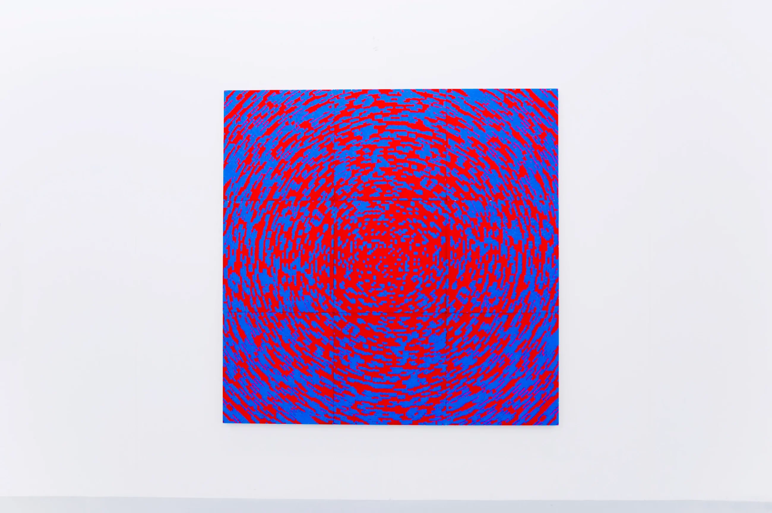Répartition aléatoire de 20% de carrés, 1970 © François Morellet / ADAGP, Paris